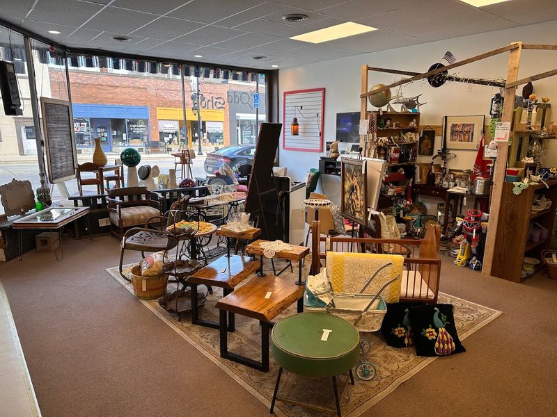 Downtown storefronts and local shopping