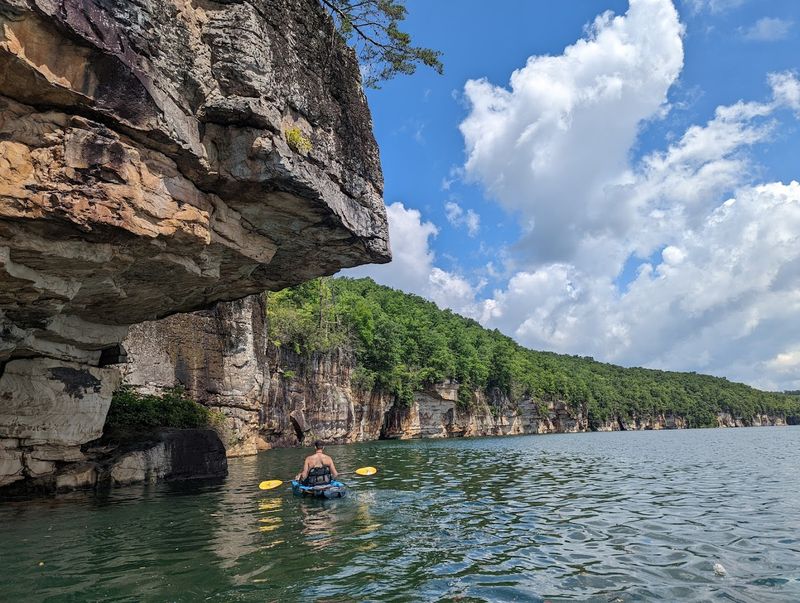 Kayaking And Paddleboarding Through Sandstone Cathedrals