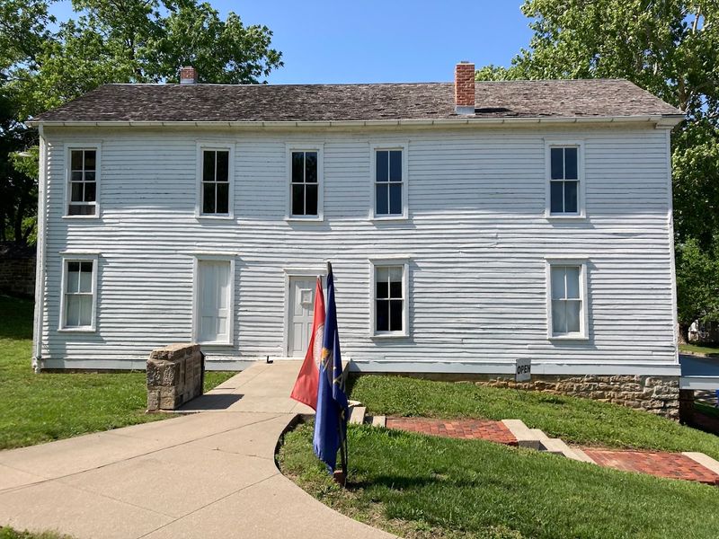 Constitution Hall State Historic Site, Lecompton, Kansas