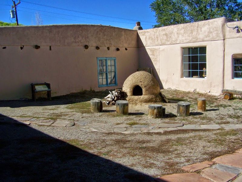 Sunlit Doorways And Earthen Textures