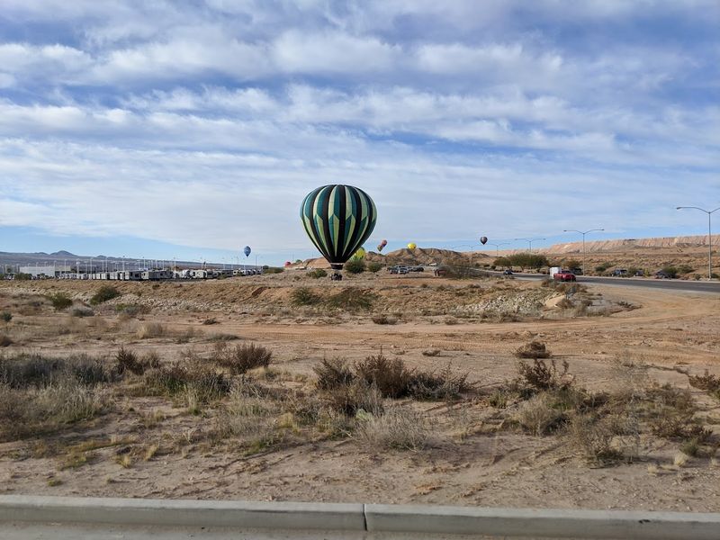 Hot Air Balloons Fill The Sky Here Every January Morning