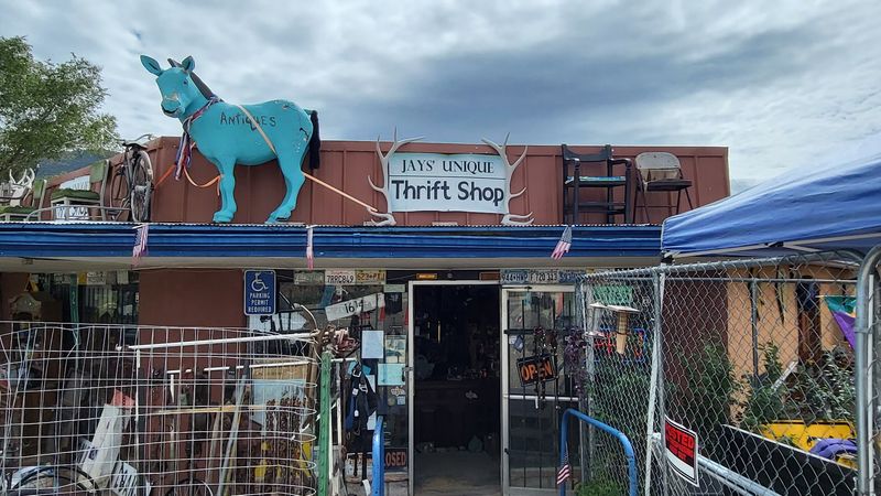 Jay's Unique Thrift Store, Questa