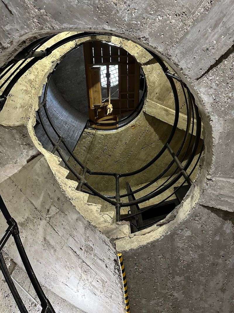Interior Layout And Spiral Staircase
