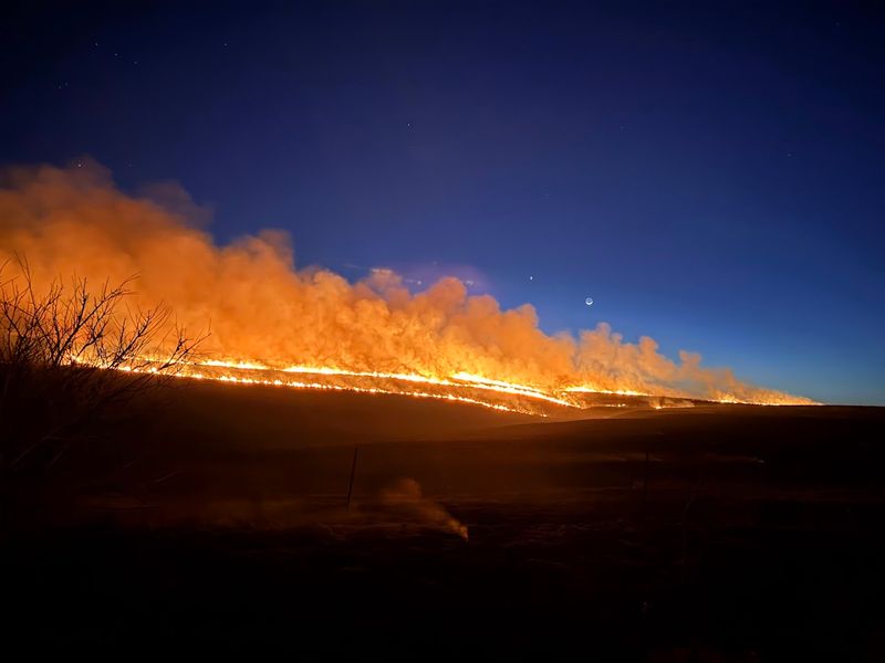Prairie Burning Season: When The Sky Turns Orange And The Land Comes Back To Life