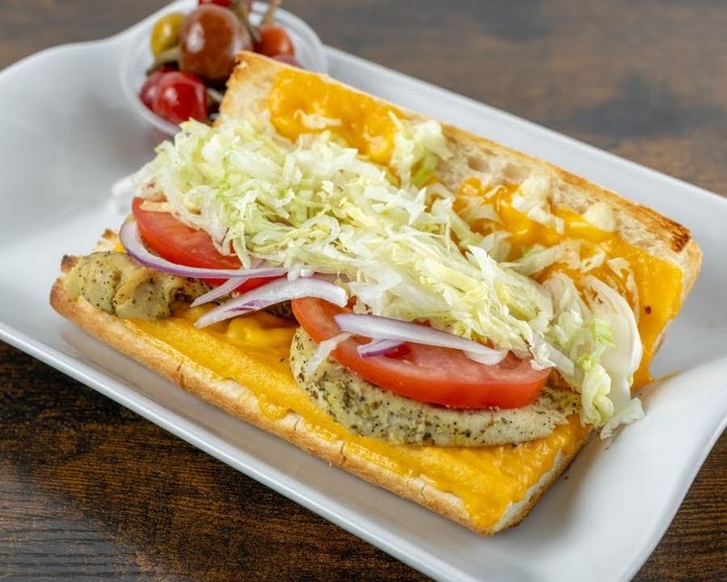 Italian Sub At Oak Pantry Deli N' Pizza