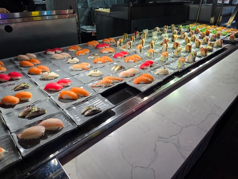 Sushi Gives The Table A Ready-Made Pause