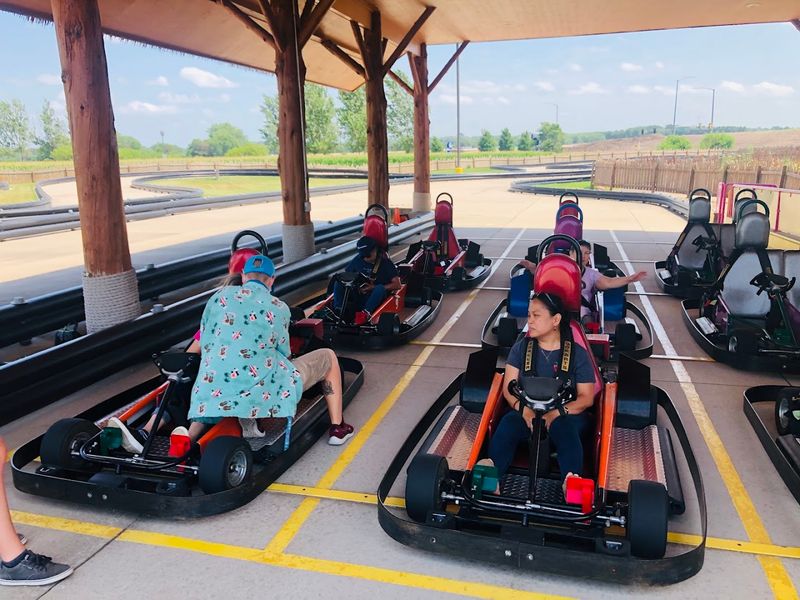 Go-Karts And Mini Golf Beyond The Water