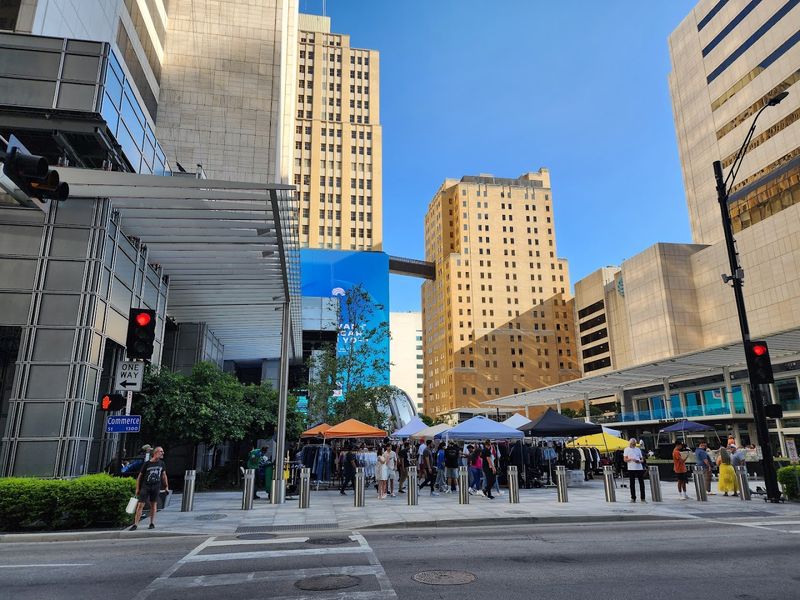 Downtown Dallas And AT&T Discovery District