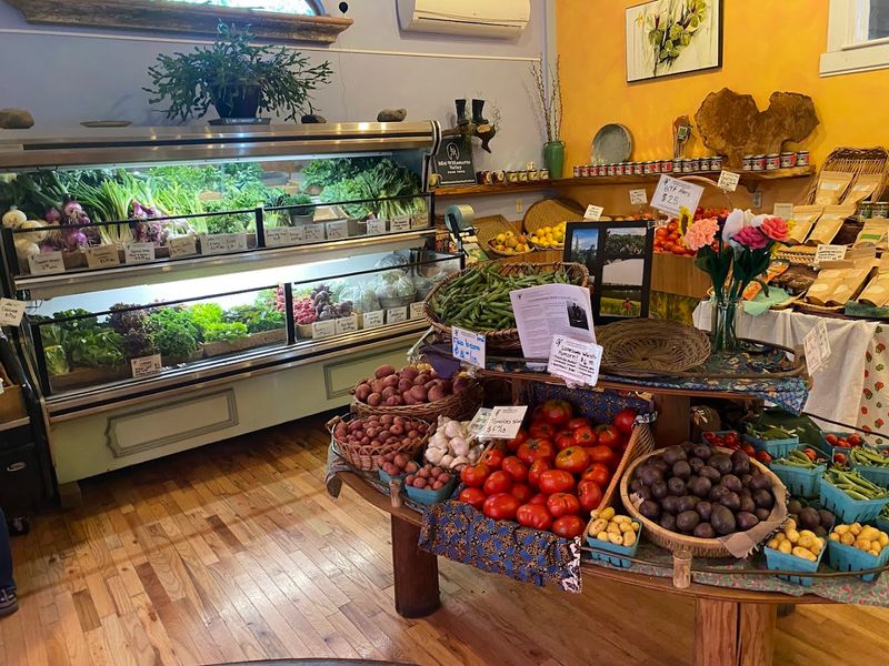 The Farm Shop Sits Right Next To The Kitchen