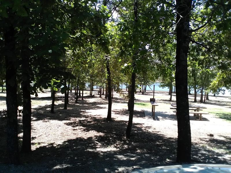 Camping Right On The Edge Of The Cove