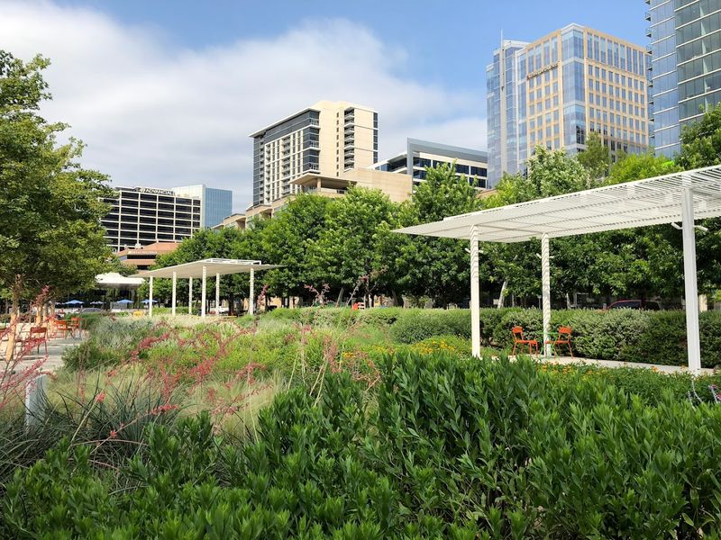 Klyde Warren Park And Dallas Arts District