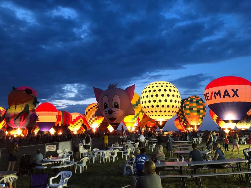 The Night Glow and Drone Show