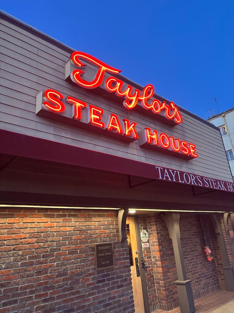 Taylor's Steakhouse: Los Angeles' Time Capsule of Prime Cuts