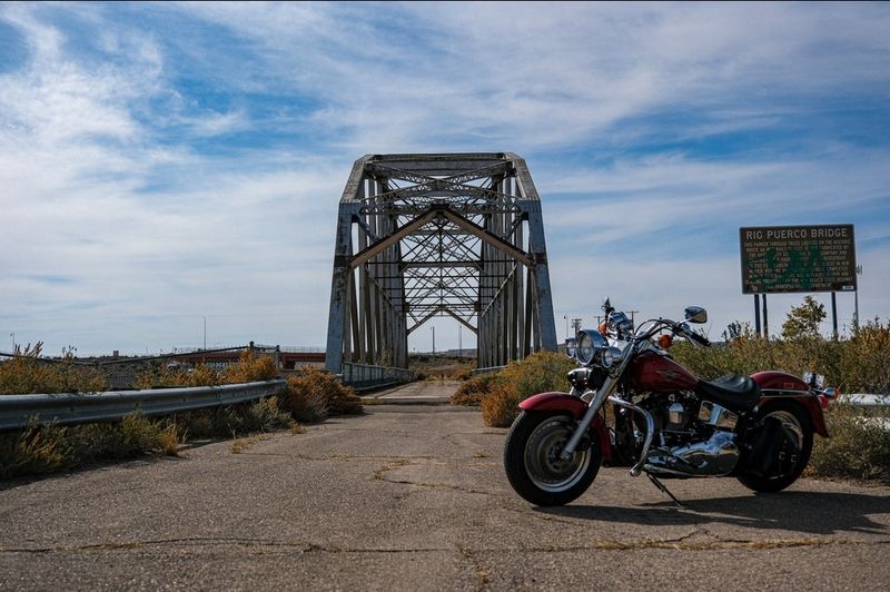 Weathered Trusses With Route 66 Soul