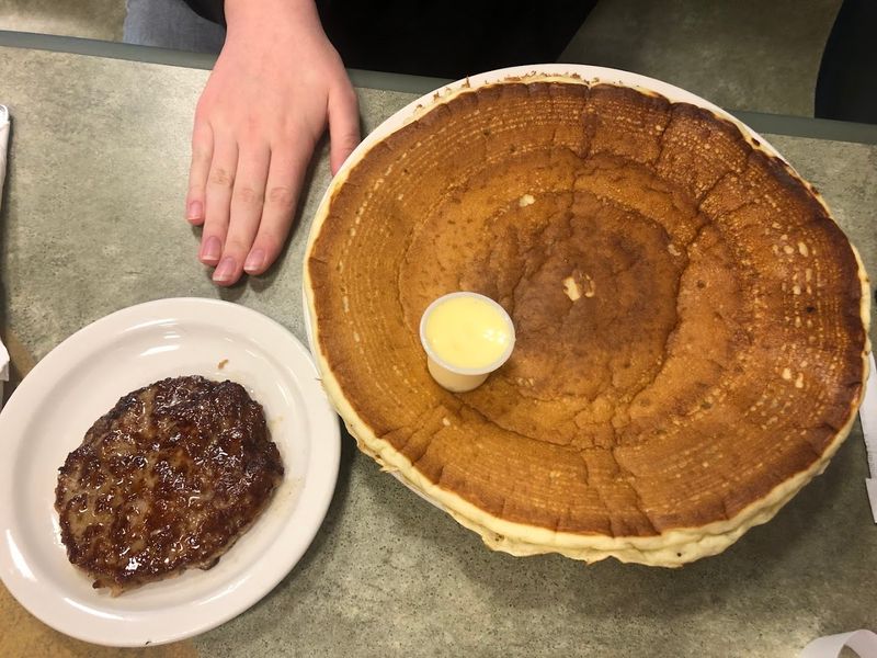 Pancakes So Big They Become The Whole Conversation