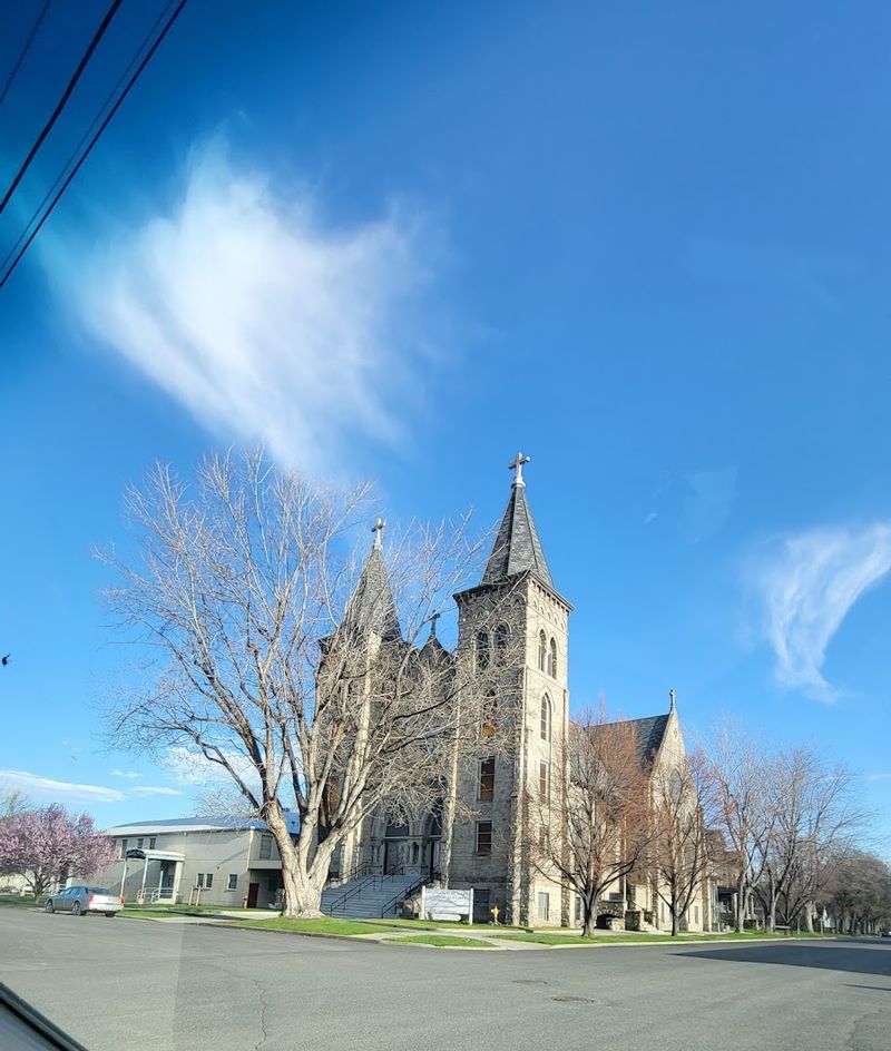 Twin Spires That Own The Baker City Skyline