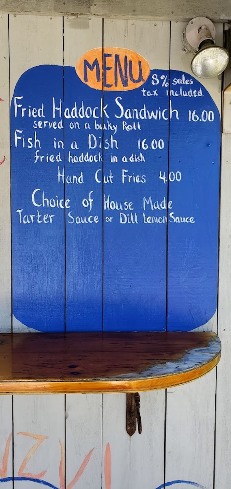 The Menu Keeps It Simple