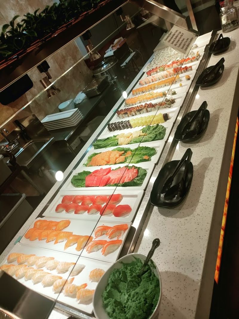 Sushi Bar Sitting Right In The Middle Of It All