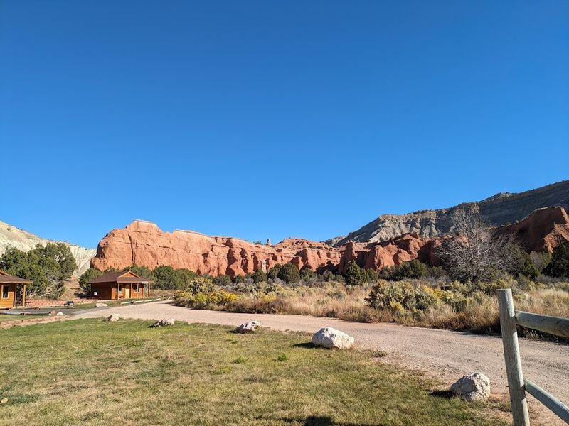 A Campground Tucked Right Into The Rock