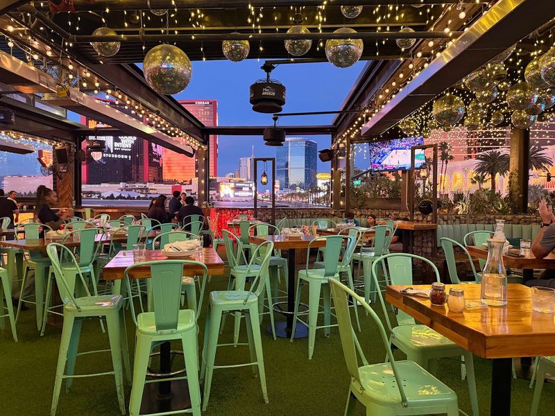 Strip Views And Outdoor Dining