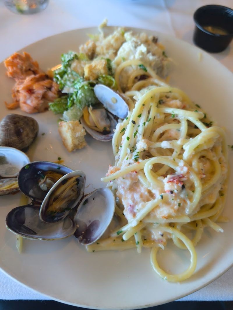The Pasta Station Rounds Out The Spread Beautifully