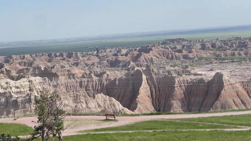 Badlands Just Eight Miles Away