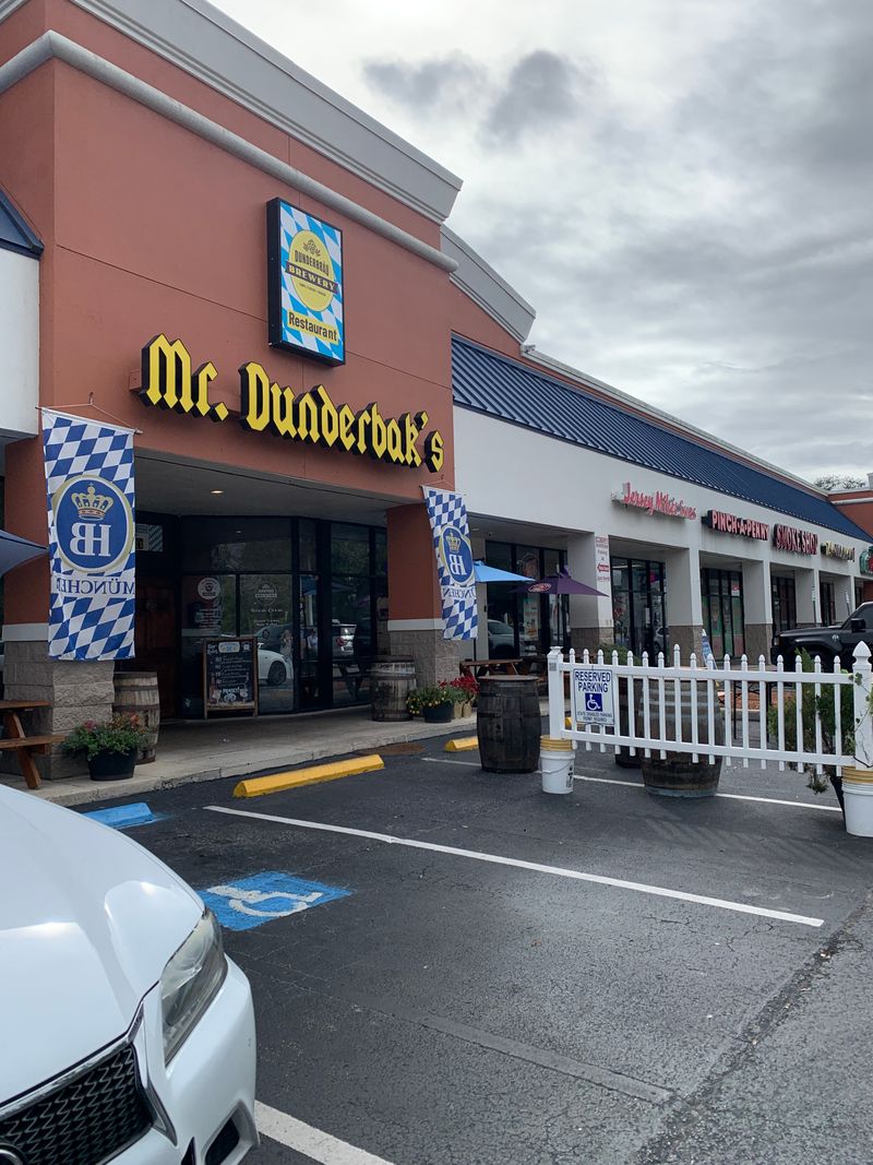 Mr. Dunderbak's Biergarten & Brewery