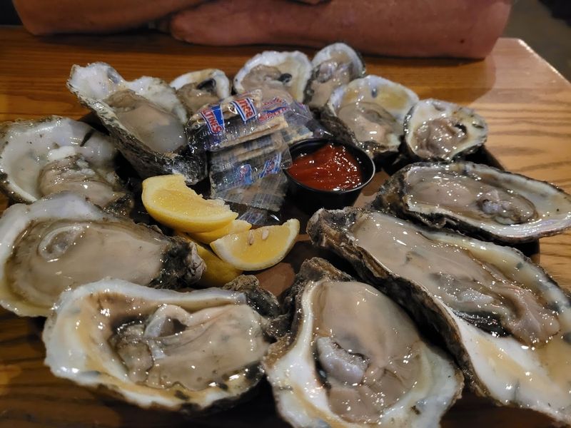 Raw Oysters On The Half Shell