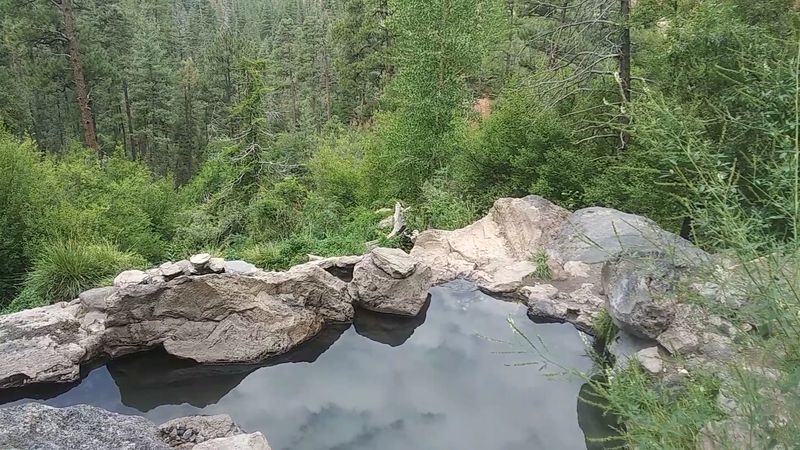 Steam Rising In The Jemez Wilderness