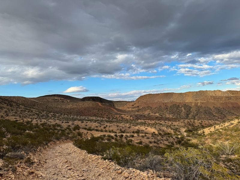Red Rock Layers With Prehistoric Stories