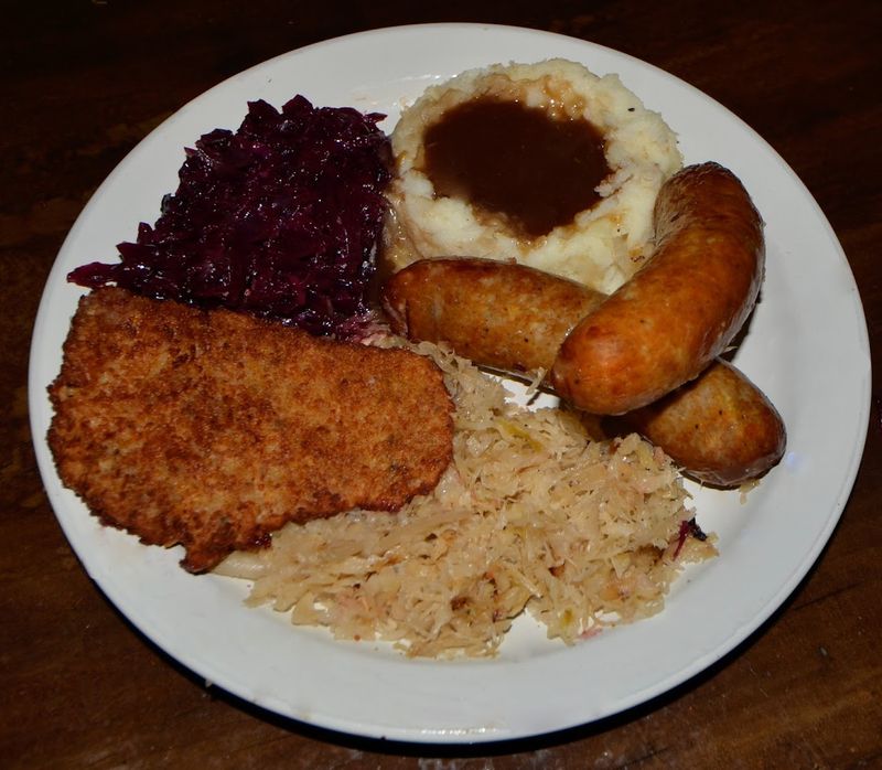 THE GERMAN PLATTER DESERVES ITS OWN MENTION