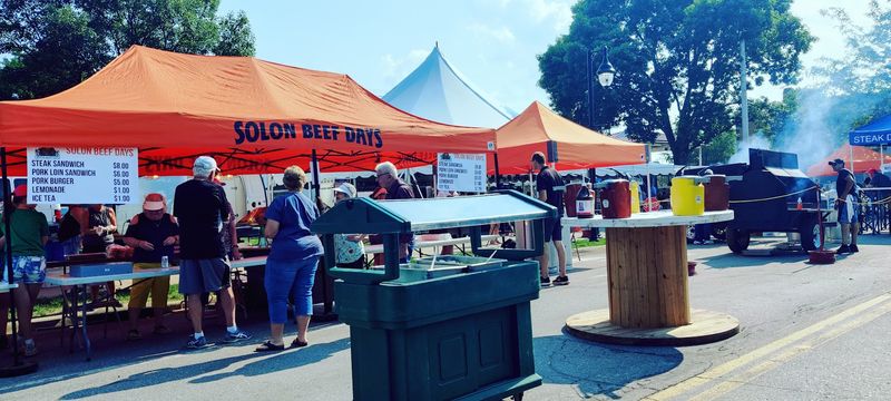 Solon Beef Days, Downtown Solon