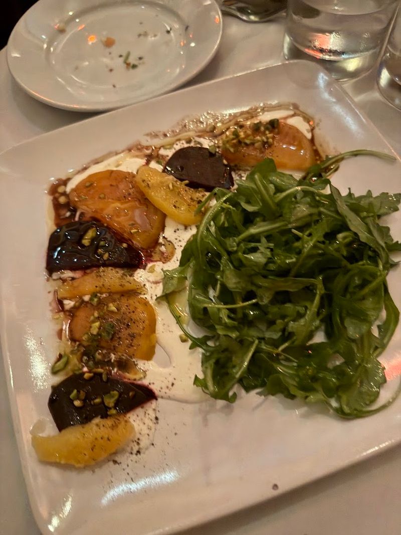 Try The Beet Salad With Goat Cheese Purée