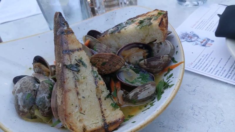 Clams Straight From Puget Sound.