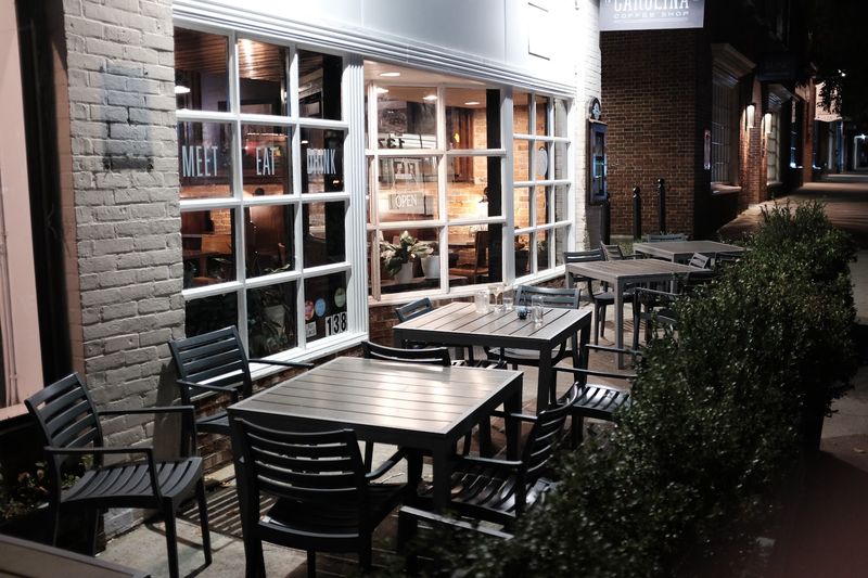 Outdoor Seating On Franklin Street