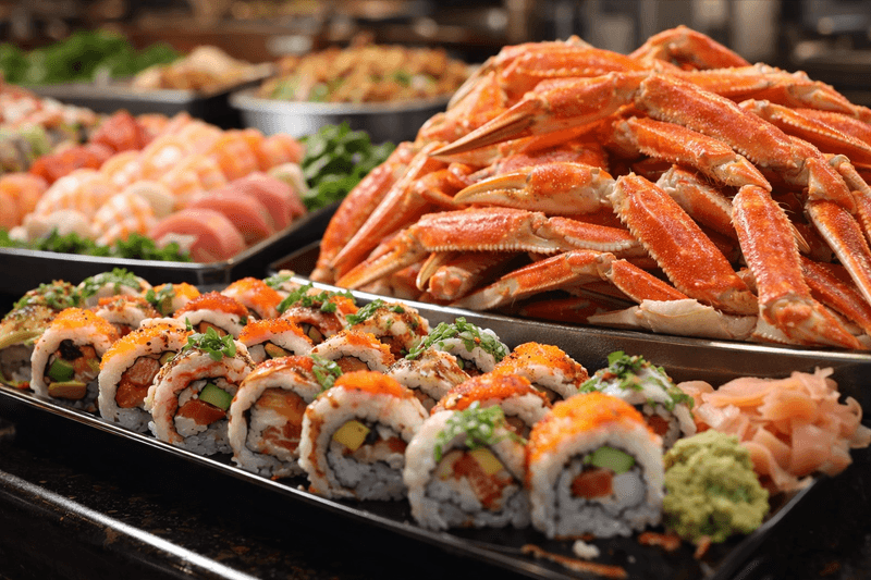 Fresh Hand-Rolled Sushi And Sashimi Made Daily
