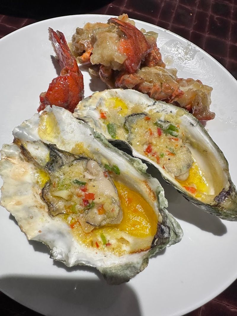 Shrimp And Oysters Under One Roof