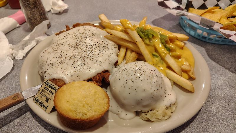Hand Breaded Comfort On The Plate