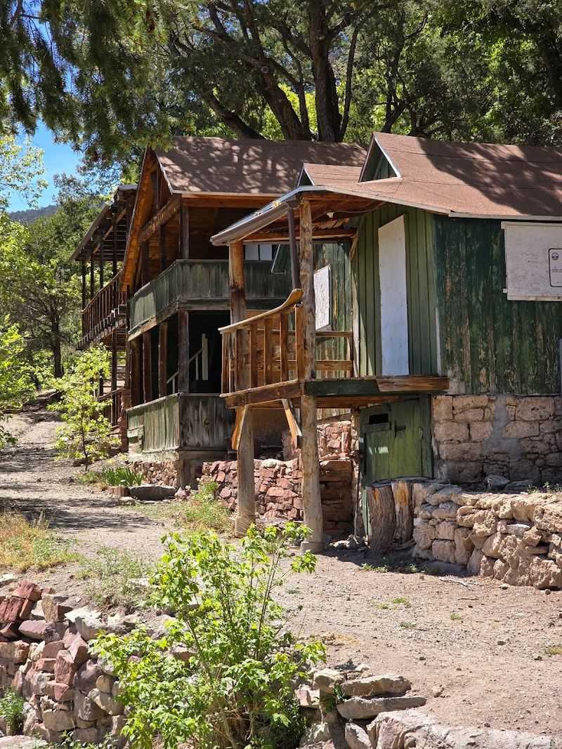 Old Cabins And Orchard Shadows