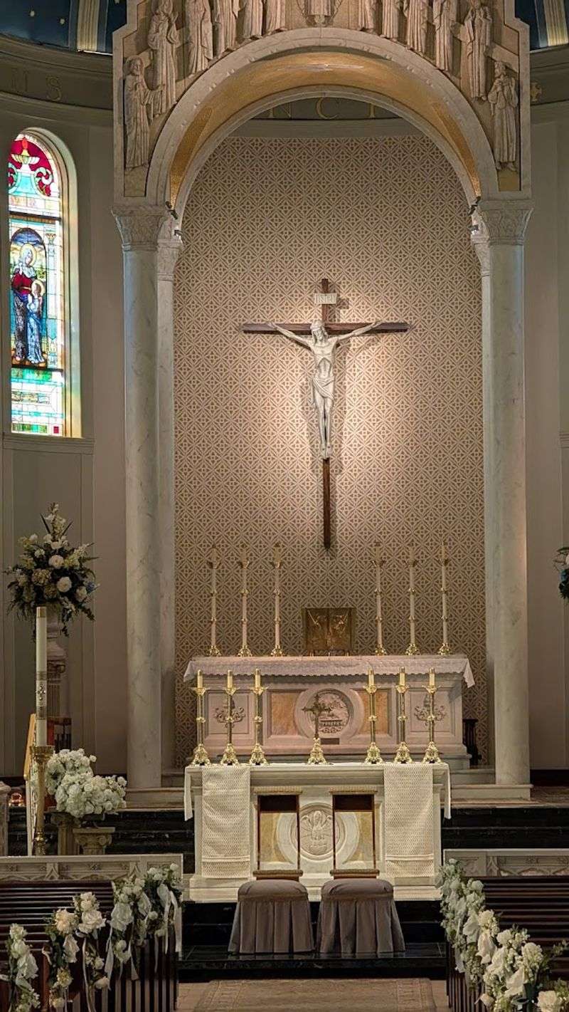 Baldachino And Oak Ciborium
