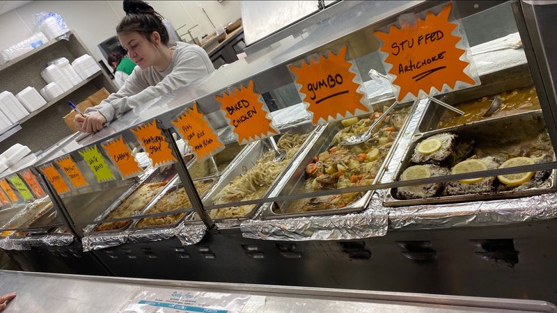 Mind The Cafeteria Flow, Order At Counter