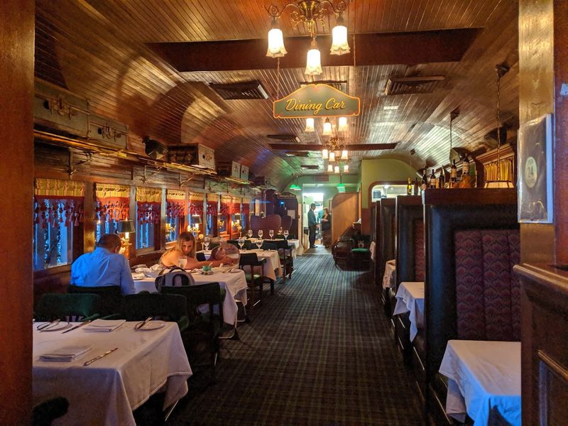 Pacific Dining Car: The 24-Hour Luxury Train That Never Moves