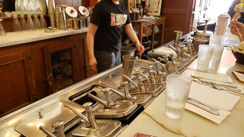 That Soda Fountain Counter Is The Real Deal