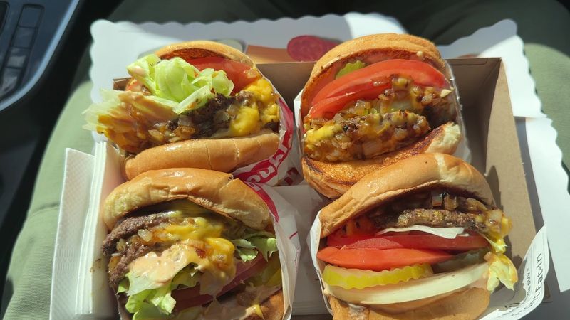 The 3x3 Animal Style With Grilled Onions