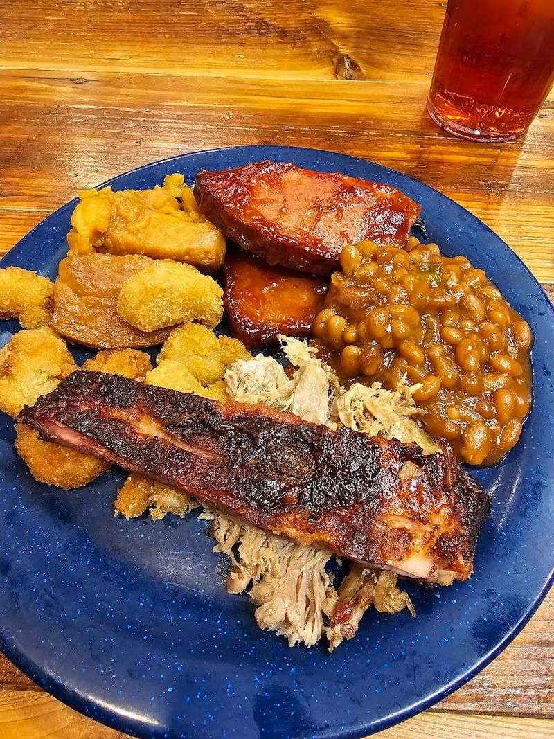 Hot Water Cornbread Cooked On A Griddle Right Before Your Eyes