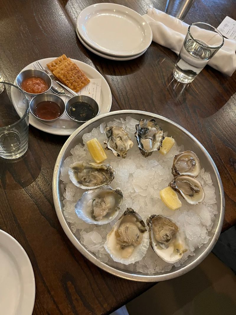 Where Fresh Oysters And Seafood Towers Take Center Stage