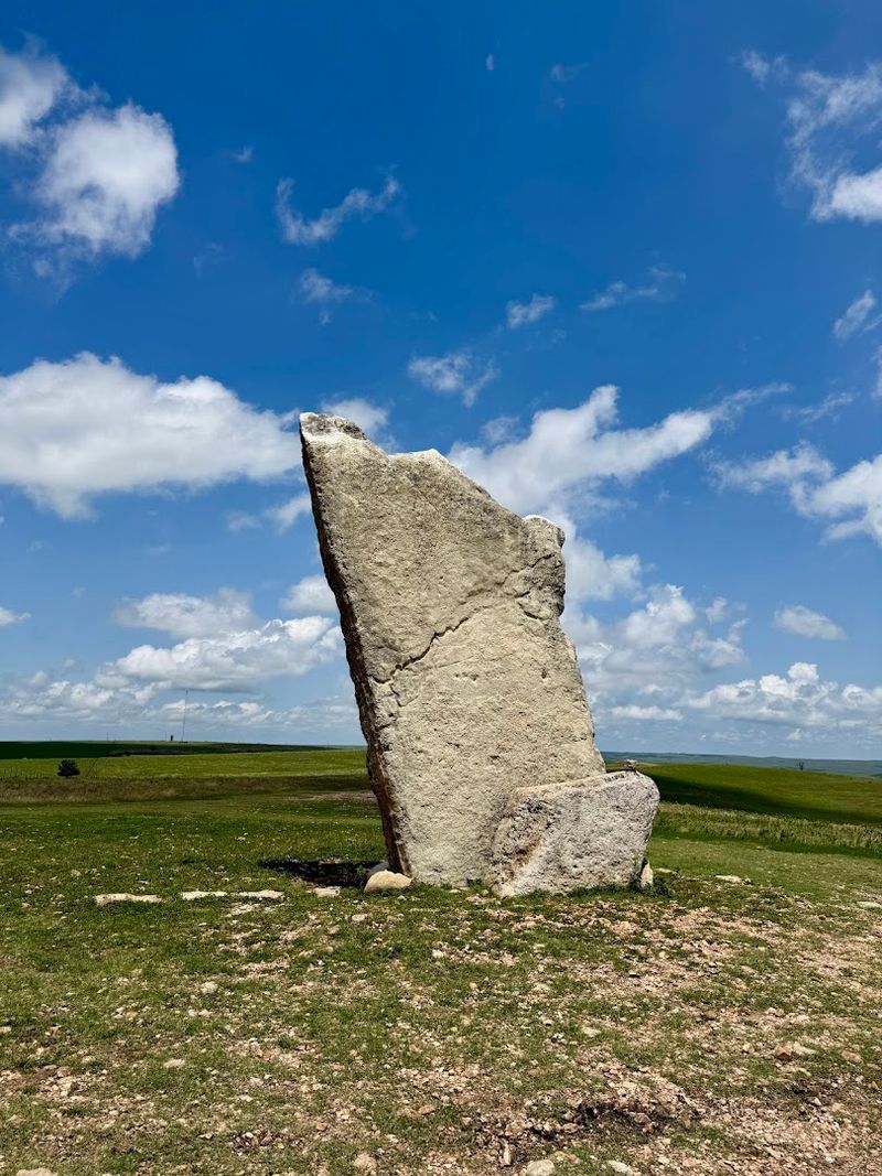 Teter Rock Served As A Vital Landmark For Travelers On The Prairie