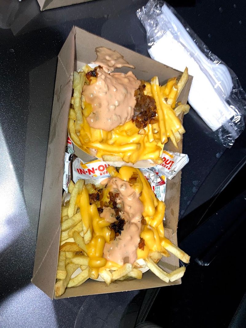 The Animal Style Fries Ordered Well Done