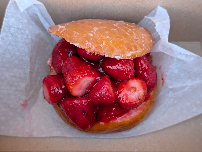 Fresh Strawberry Doughnuts That Started A Legend