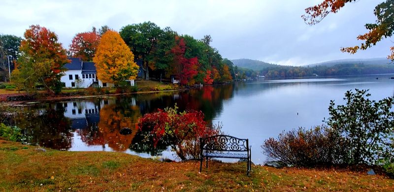 Harrisville Pond Views